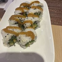 Mango/veggie Sushi   at iVegan in Makati