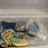 Quinoa Sushi  at iVegan in Makati