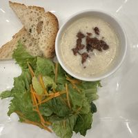Mushroom soup (small)   at iVegan in Makati