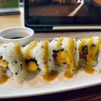 Mango sushi!!  at iVegan in Makati