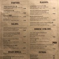 front page at iVegan in Makati