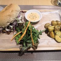 Sandwich au chou. (juste excellent !) at iVegan in Makati