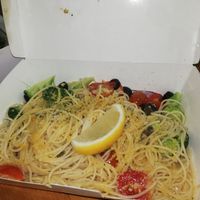 Lemon butter pasta at iVegan in Makati