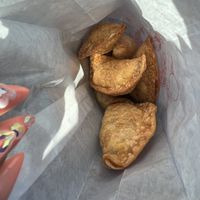 Curry Pockets  at Harmony Vegetarian in Chamblee