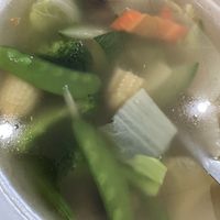 Vegetable soup   at Harmony Vegetarian in Chamblee