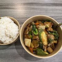 Chicken with Mixed Vegetables Entree  at Harmony Vegetarian in Chamblee