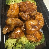 General Tso Chicken   at Harmony Vegetarian in Chamblee