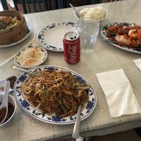 Tons of food! at Harmony Vegetarian in Chamblee