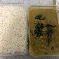 Cashew curry (AMAZING! So creamy!) and rice at SL Coconut Tree in Wantirna South