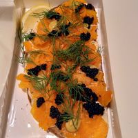 Carrot lox at Pepper & Ginny - Vegane Veinkost in Vienna