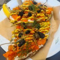 Carrot Lox on toast at Pepper & Ginny - Vegane Veinkost in Vienna