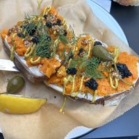 Carrot lox  at Pepper & Ginny - Vegane Veinkost in Vienna