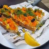 Carrot Lox (11,90€) at Pepper & Ginny - Vegane Veinkost in Vienna