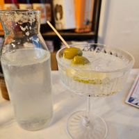 Soda with lemon at Pepper & Ginny - Vegane Veinkost in Vienna