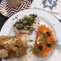 Canapés parade  at Pepper & Ginny - Vegane Veinkost in Vienna