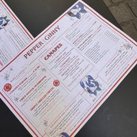 Menu  at Pepper & Ginny - Vegane Veinkost in Vienna