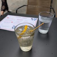 Wermut Spritz at Pepper & Ginny - Vegane Veinkost in Vienna