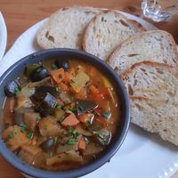 Tagine  at Yurt Cafe in East London