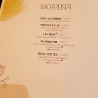 Desserts at Hans im Glück in Paderborn
