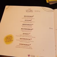 Vegan burgers at Hans im Glück in Paderborn