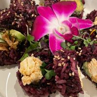 No shrimp tempura roll & spicy no tuna roll  at The Yasai - Convoy in San Diego