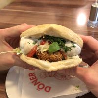 Vegetarischer Falafel Pita at Zedern Imbiss Neustadt in Bremen