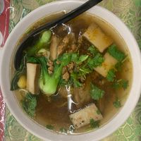 My soup at Yunnan Vegetarian Cuisine in Quincy