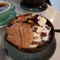 Breakfast bowl at Wolfox in Brighton