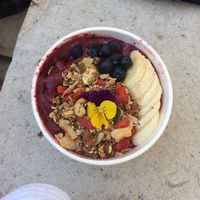 Acai bowl takeaway  at Wolfox in Brighton
