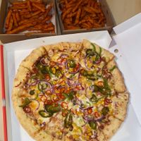   at Pizzology in Salford