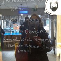 Vegan special at Infinity Fish Bar & Grill in Portrush