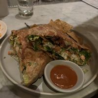 Crunch wrap  at Gracias Madre in Newport Beach