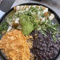 Enchiladas Verde   at Gracias Madre in Newport Beach