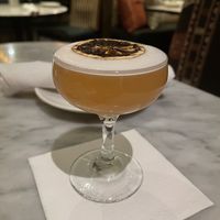 whiskey sour   at Gracias Madre in Newport Beach