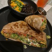 chrunch wrap  at Gracias Madre in Newport Beach