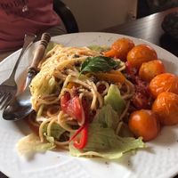 素番茄義大利麵 at Su Su House 素宿之家 in Kanazawa