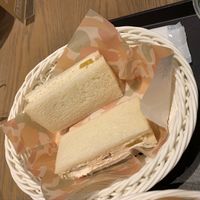 Fruit sando at Futaba Fruits Parlor in Nagoya