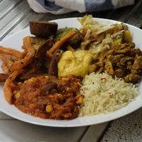 Free vegan food from a Foodsharing pick-up at SaarVeggies in Saarbrucken