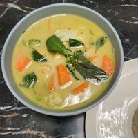 Thai Green Curry at Broccoli Revolution - Charoenkrung in Bangkok