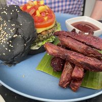Burger  at Broccoli Revolution - Charoenkrung in Bangkok