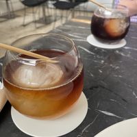 Weird cold brew drinks  at Broccoli Revolution - Charoenkrung in Bangkok