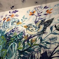 Interior del restaurante  at Persea Conexión Vegetal in Bogota