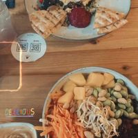 Buddha Bowl + Morning in Kassablanca  #Veganuary at Bricks Café in Augsburg