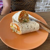 Soy Protein vegetable wrap  at Apple Tree Cafe in Phuket