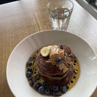 Second visit - protein pancakes   at Rask in Derby