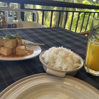 my humble spread   at Thai Me in Krabi
