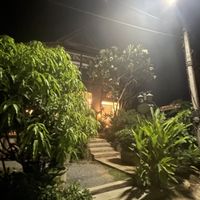 Courtyard at night   at Thai Me in Krabi