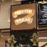 Inside the Mall at Muffin Break in Luton