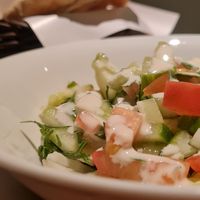 Salad 🥗🍅 at Falafel Sababa in Berlin