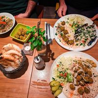 Meals at Falafel Sababa at Falafel Sababa in Berlin